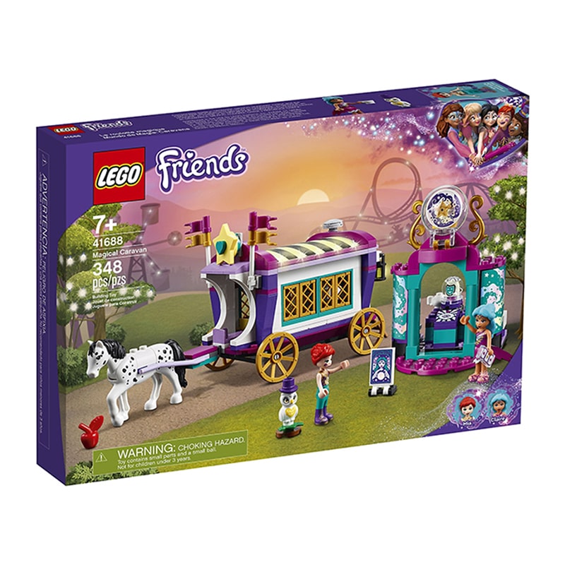 Đồ chơi lắp ráp đoàn xe ảo thuật huyền bí Lego Friends 41688