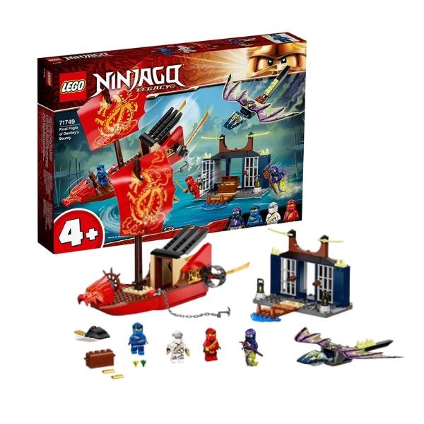 Đồ chơi lắp ráp tàu chiến hạm bay Bounty Lego Ninjago 71749 (147 chi tiết)