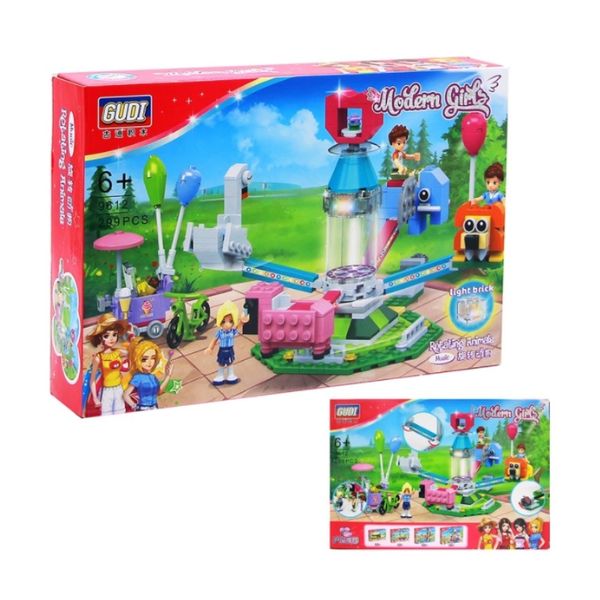 Đồ chơi lắp ráp thời trang sành điệu Gudi 9603 (228 chi tiết) 10