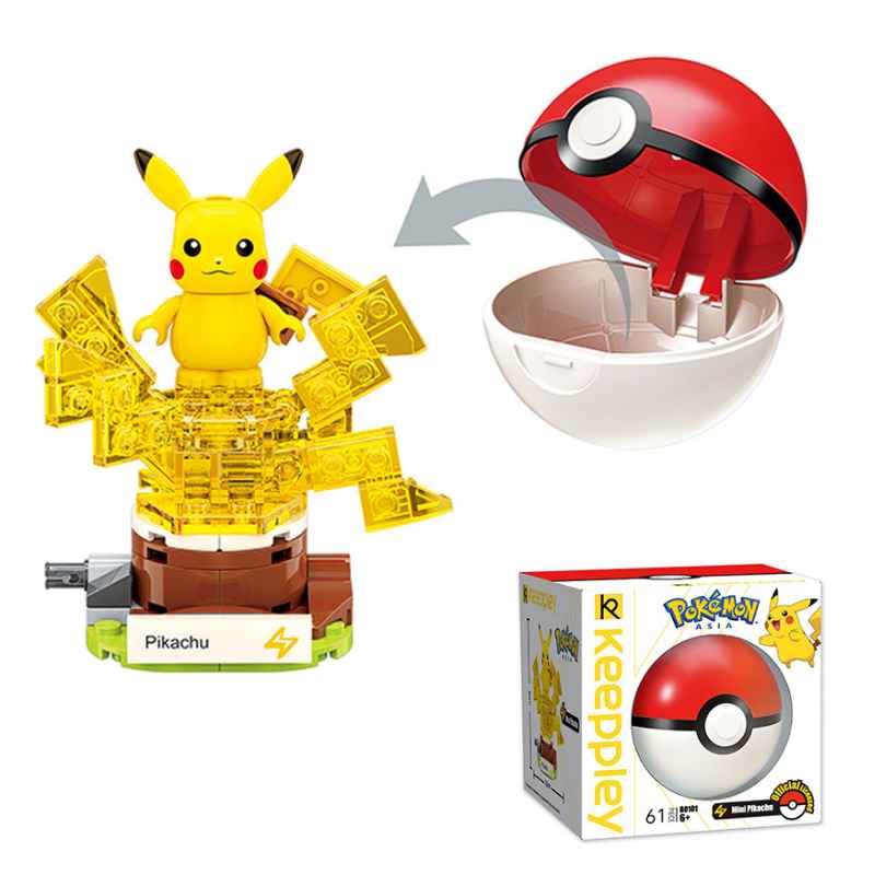 Đồ chơi lắp ráp Pokemon Keepplay B0105 (60 chi tiết) 20