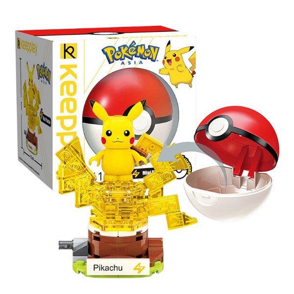 Đồ chơi lắp ráp Pokemon Keepplay B0101 (61 chi tiết)