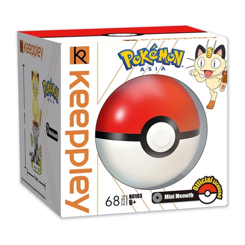 Đồ chơi lắp ráp Pokemon Keepplay B0103 (68 chi tiết)