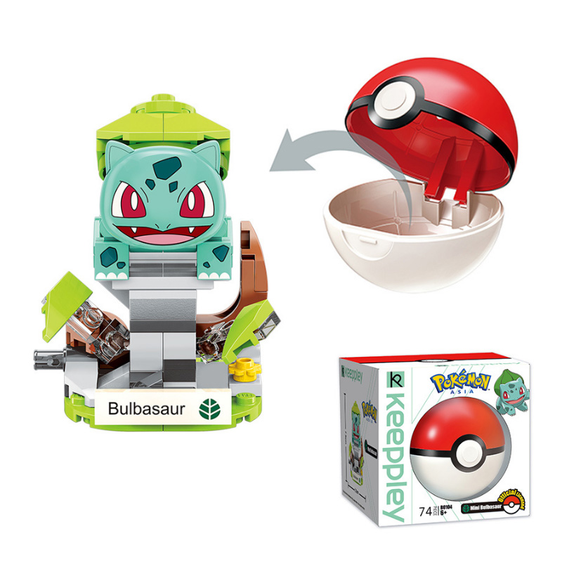 Đồ chơi lắp ráp Pokemon Keepplay B0105 (60 chi tiết) 27