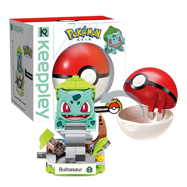 Đồ chơi lắp ráp Pokemon Keepplay B0104 (74 chi tiết)