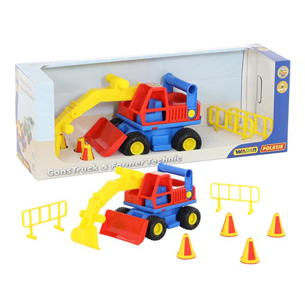 Đồ Chơi Xe Xúc Đào Construck Polesie Pls - 37701