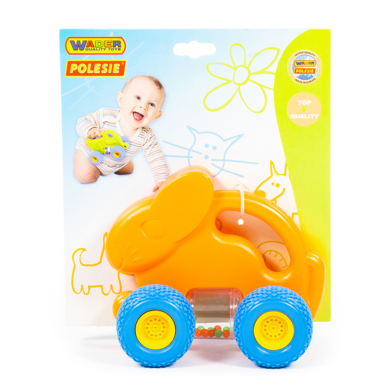 Đồ chơi xe thỏ con lục lạc Gripcar POLESIE PLS-38234 2