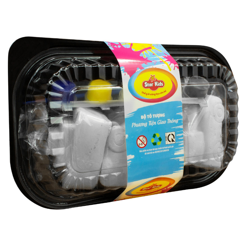 Bộ đồ chơi tô tượng thế giới bánh ngọt Star Kids KK-001 10