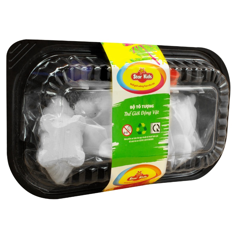 Bộ đồ chơi tô tượng thế giới bánh ngọt Star Kids KK-001 14