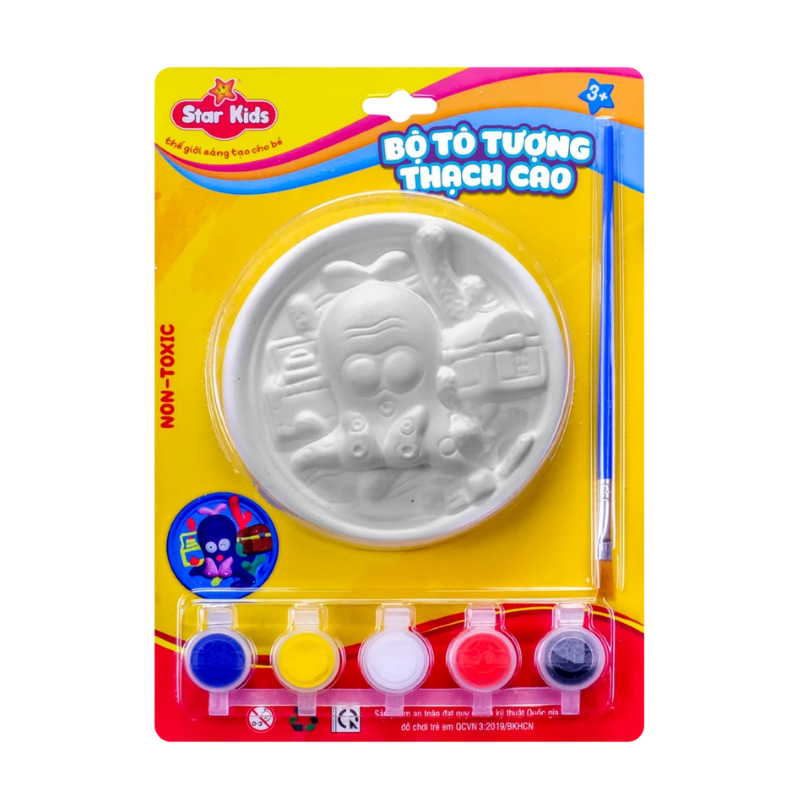 Bộ đồ chơi tô tượng thạch cao cá nemo Star Kids K-101/3 15