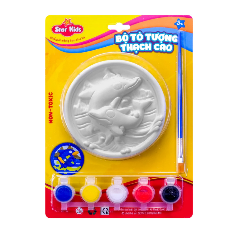 Bộ đồ chơi tô tượng thạch cao cá nemo Star Kids K-101/3 31