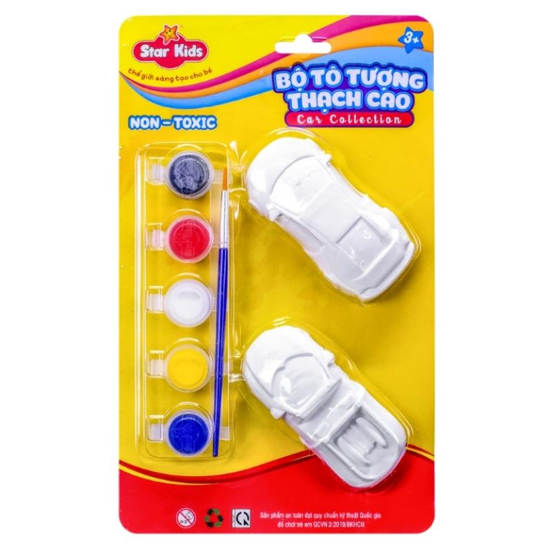 Bộ đồ chơi tô tượng thạch cao khủng long Star Kids K-121 10