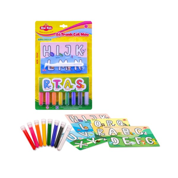 Bộ đồ chơi tranh cát màu váy công chúa Star Kids K-505 9