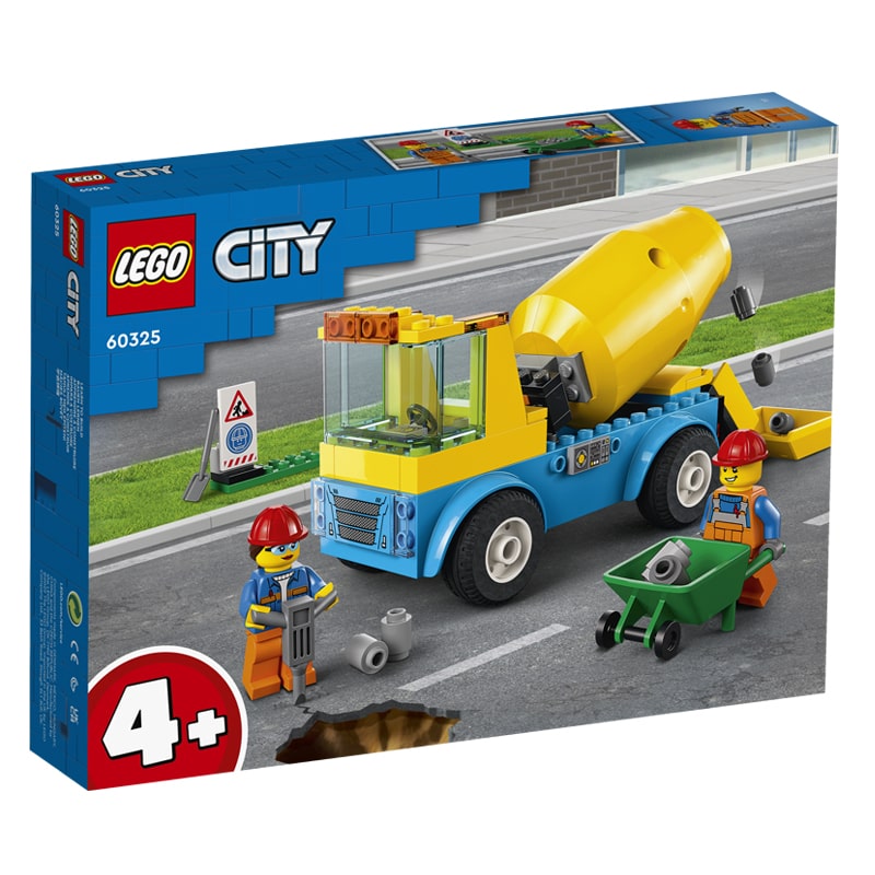 Đồ chơi lắp ráp xe trộn xi măng Lego City 60325