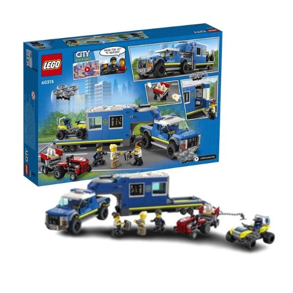 Đồ chơi lắp ráp trạm cảnh sát lưu động Lego 60315 (436 chi tiết)