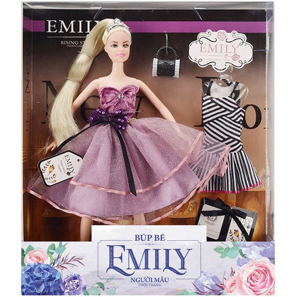 Đồ chơi búp bê Emily - Người mẫu thời trang Duka DK81033