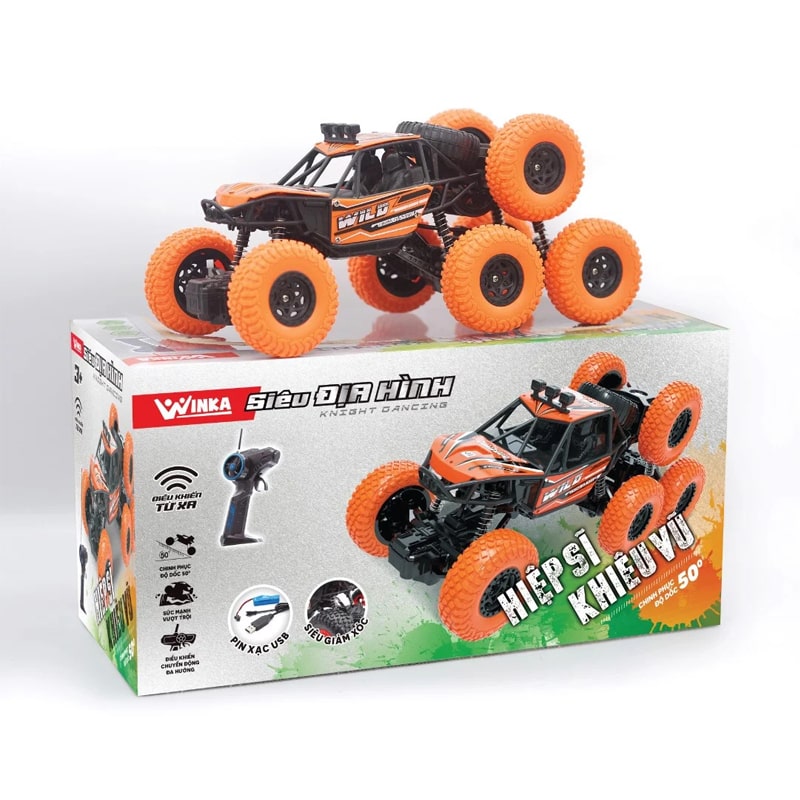 Đồ chơi siêu địa hình hiệp sĩ khiêu vũ WINKA DK81043 3