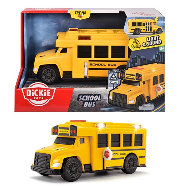 Đồ chơi xe buýt trường học dickie toys school bus Simba