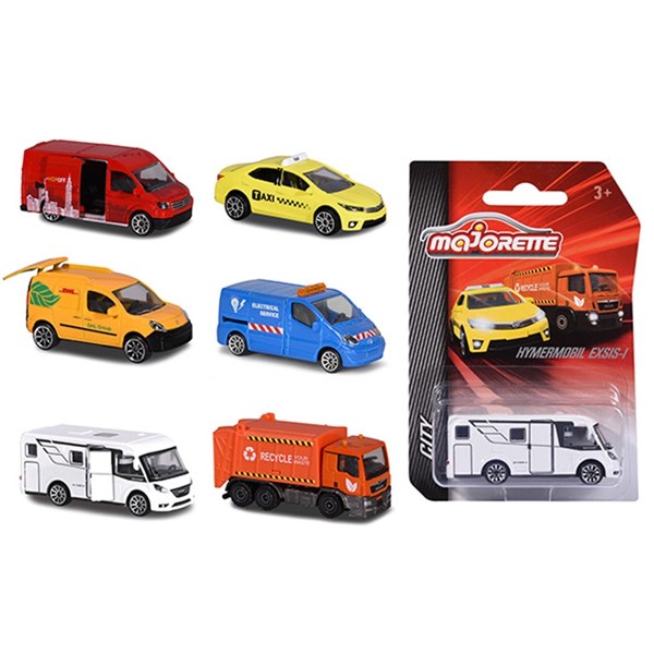 Đồ Chơi Xe Mô Hình Đường Phố Majorette City Simba - Màu Ngẫu Nhiên