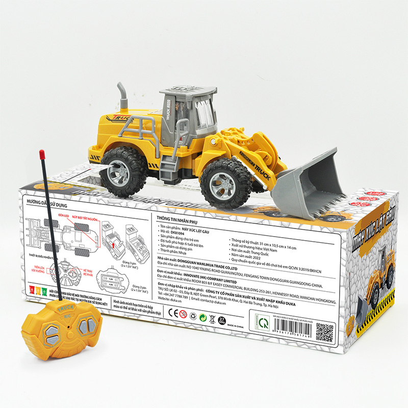 Đồ chơi xe xúc lật điều khiển từ xa WINKA DK81094 2