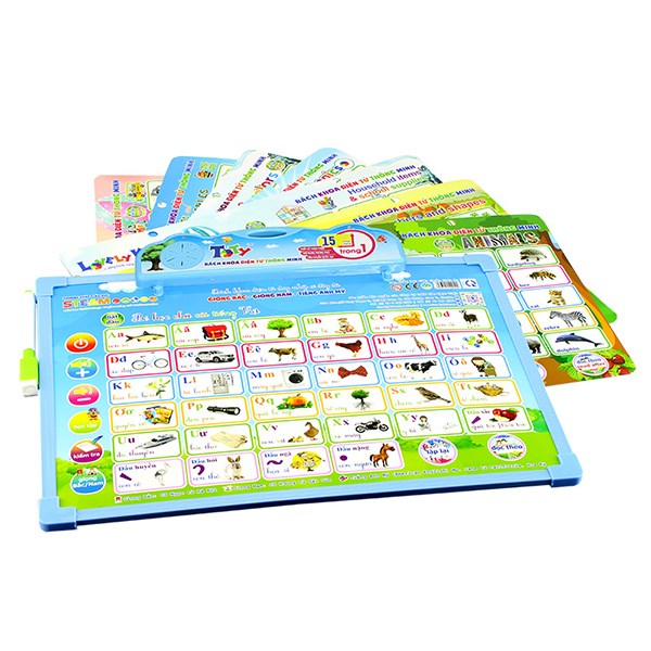 Đồ chơi bách khoa điện tử thông minh 15 trong 1 ToTy LB03