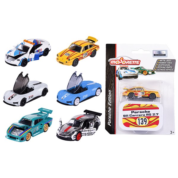 Đồ Chơi Xe Mô Hình Majorette Porsche Deluxe Simba - Màu Ngẫu Nhiên