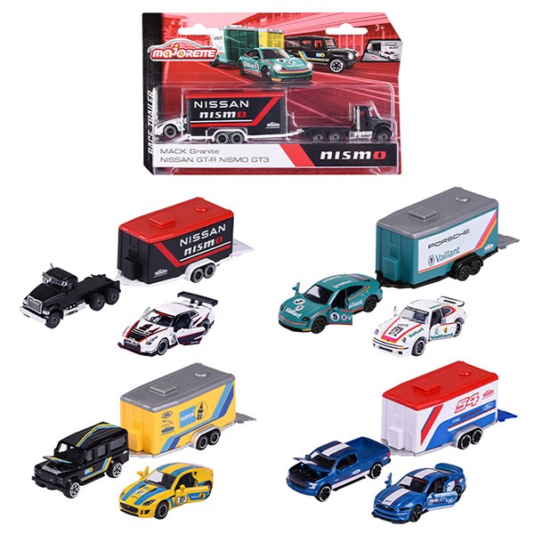 Đồ Chơi Xe Mô Hình Majorette Car Trailer Simba - Màu Ngẫu Nhiên