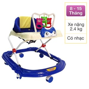 Xe tập đi con mèo Đại Phát Tài - Màu ngẫu nhiên