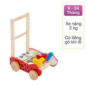 Xe tập đi con cún Đại Phát Tài - Màu ngẫu nhiên