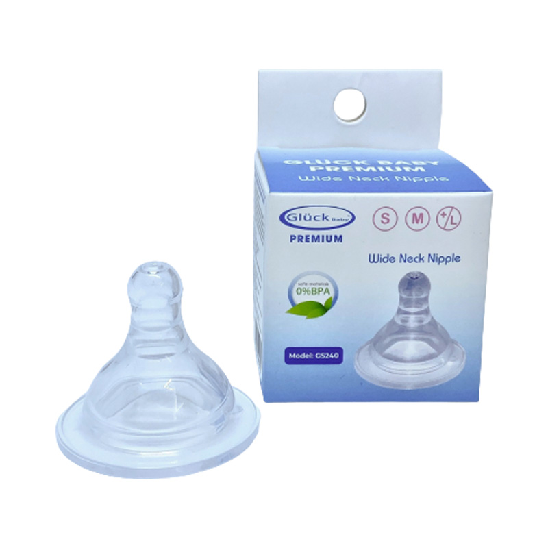 Núm ti Gluck Baby GS240 cổ rộng size L (từ 6 tháng) - AVAKids.com