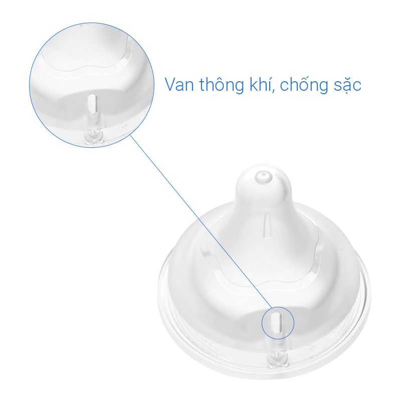 Bộ 2 núm ti Pigeon siêu mềm Plus WN3 cổ rộng phiên bản Nhật size S (1 - 3 tháng) 27