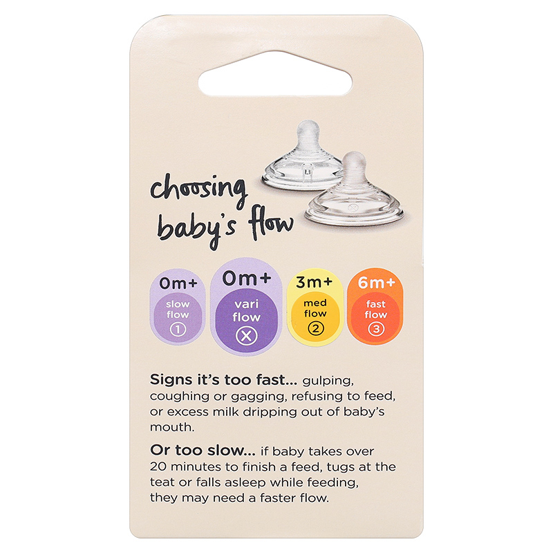 Bộ 2 núm ti Tommee Tippee Natural Start size +