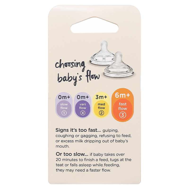Bộ 2 núm ti Tommee Tippee Natural Start size 3