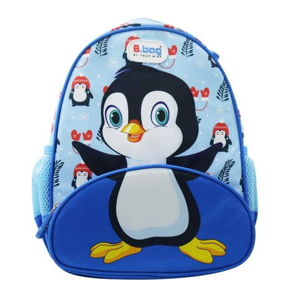 Balo cho bé mẫu giáo B.Bag Buddy - Penguin B-12-101 xanh - AVAKids.com