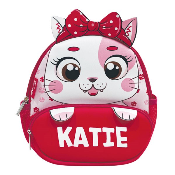 Balo mẫu giáo Smartkids Cute Pets-Katie B-046 hồng đậm - AVAKids.com