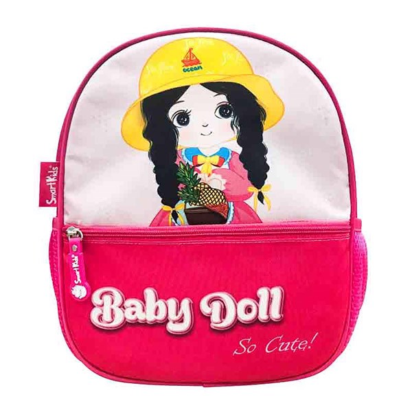 Balo mẫu giáo Smartkids Toy Station-Baby Doll B-007 hồng - AVAKids.com