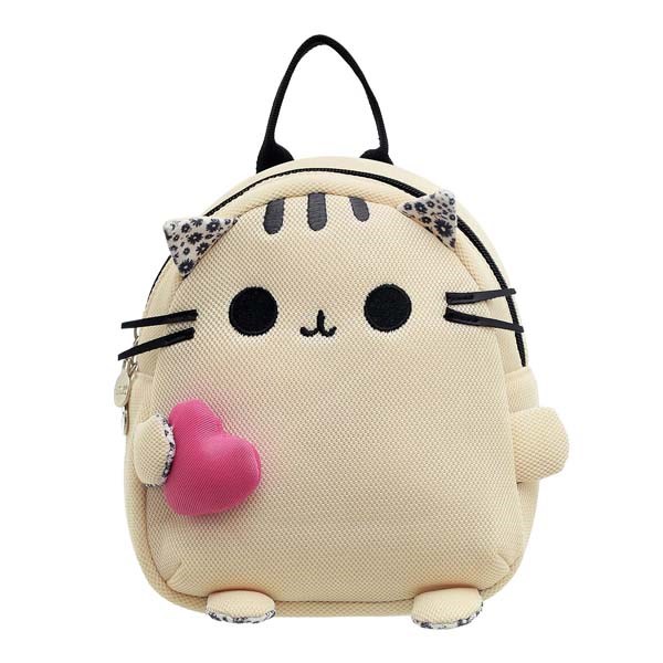 Balo cho bé mẫu giáo Tbwin PANNA8 mèo râu E1718 xanh mint 26