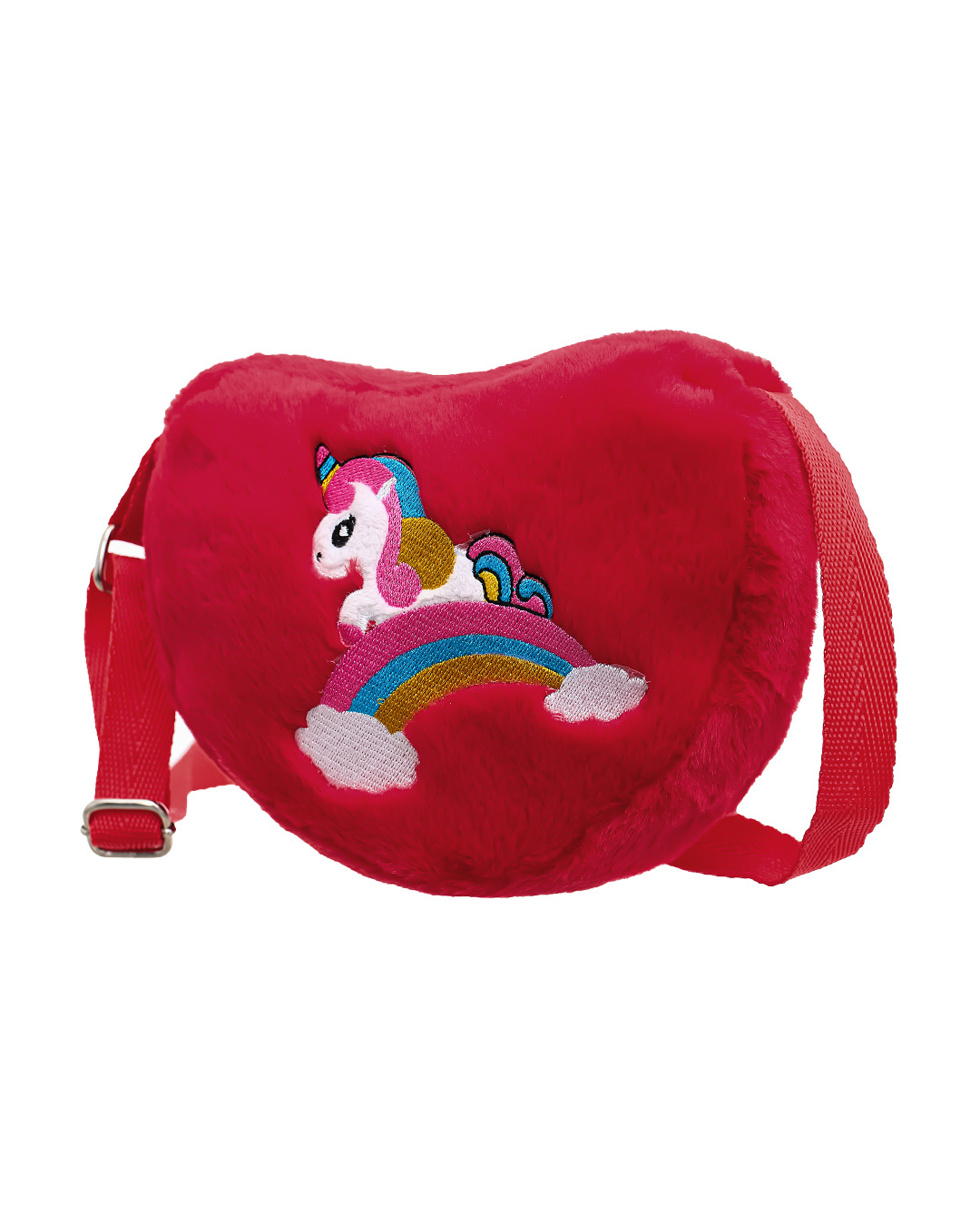 Túi đeo Thỏ Ngọc - 1 ngăn, màu đỏ