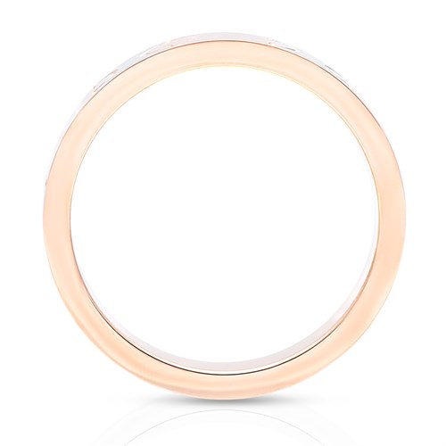 Nhẫn Hợp Kim Nữ AvaJi Đính Đá AVJ.R000076 Màu Vàng Hồng