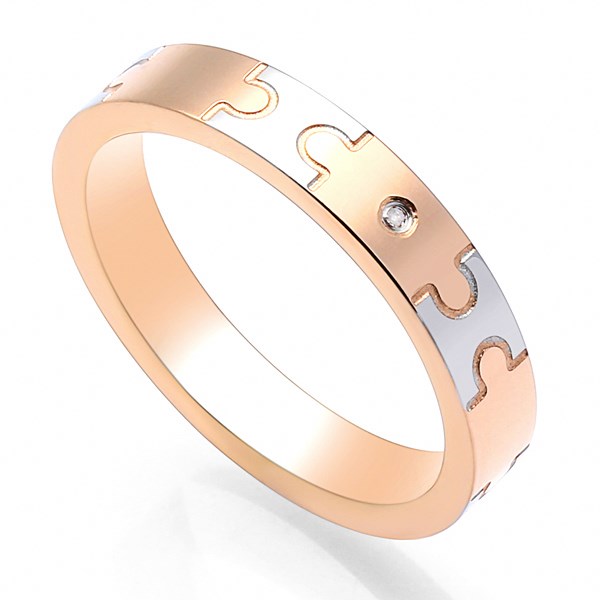 Nhẫn Hợp Kim Nam AvaJi Đính Đá AVJ.R000079