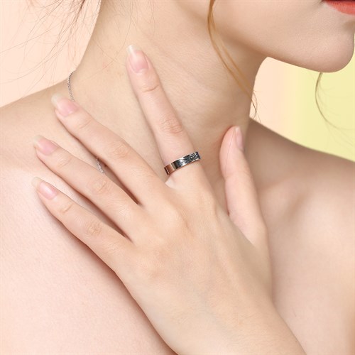 Nhẫn Hợp Kim Nữ AvaJi AVJ.R000084 Màu Bạc