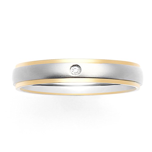 Nhẫn Hợp Kim Nam AvaJi Đính Đá AVJ.R000097 Màu Bạc