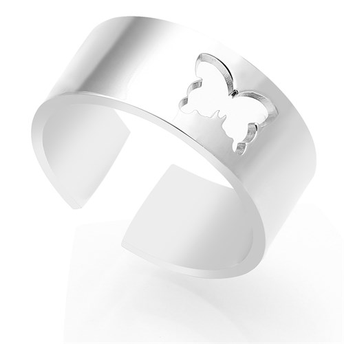 Nhẫn Hợp Kim Nam AvaJi AVJ.R000105 Màu Bạc