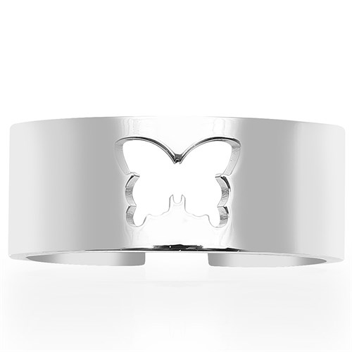 Nhẫn Hợp Kim Nam AvaJi AVJ.R000105 Màu Bạc