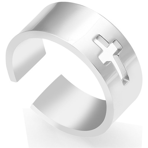 Nhẫn Hợp Kim Nam AvaJi AVJ.R000107 Màu Bạc