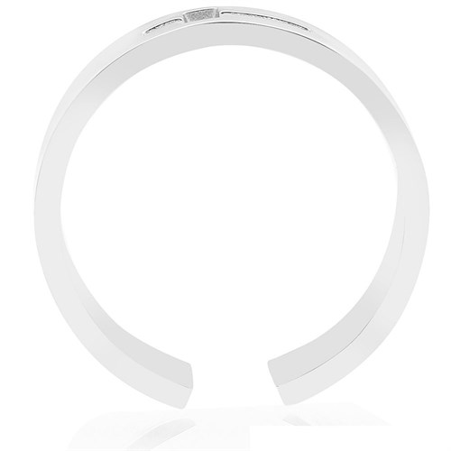 Nhẫn Hợp Kim Nam AvaJi AVJ.R000107 Màu Bạc