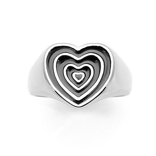 Nhẫn Hợp Kim Nữ AvaJi AVJ.R000111 Màu Bạc