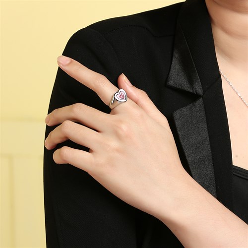 Nhẫn Hợp Kim Nữ AvaJi AVJ.R000112 Màu Bạc