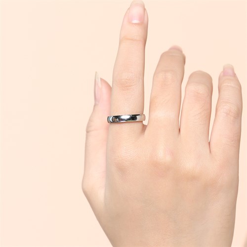 Nhẫn Hợp Kim Nữ AvaJi Đính Đá AVJ.R000153 Màu Bạc