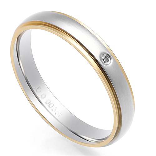 Nhẫn Hợp Kim Đính Đá Nam AvaJi AVJ.R000170 Màu Bạc