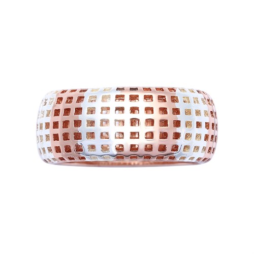 Nhẫn Hợp Kim Nữ AvaJi AVJ.R000230.00 Màu Vàng Hồng